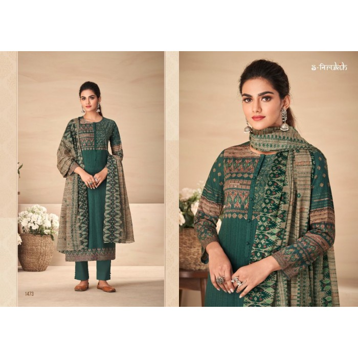 Sahiba S Nirukht Aarohi Cotton Print Dress Materials